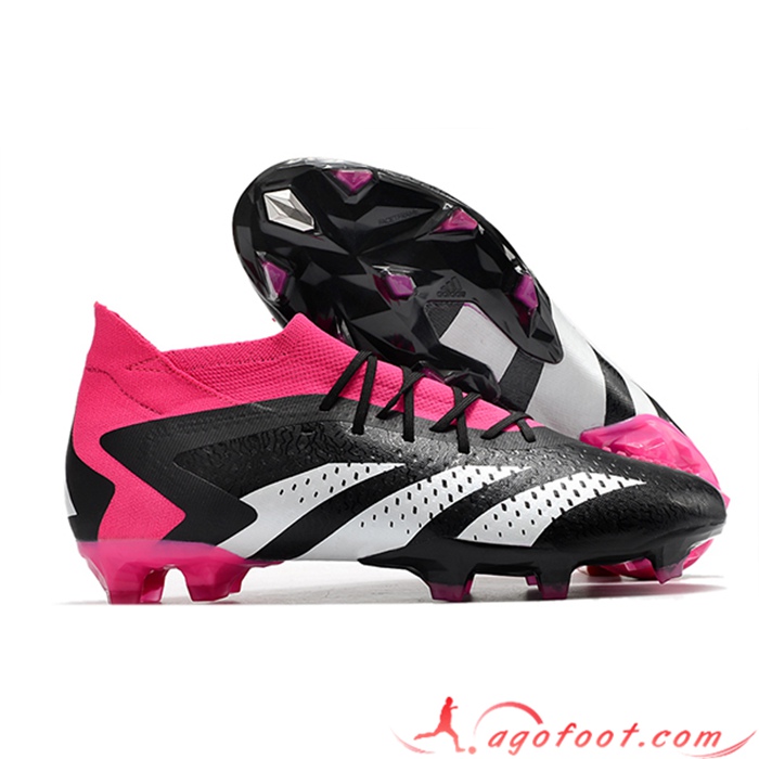 Adidas Chaussures de Foot PREDATOR ACCURACY.1 FG BOOTS Noir/Rose