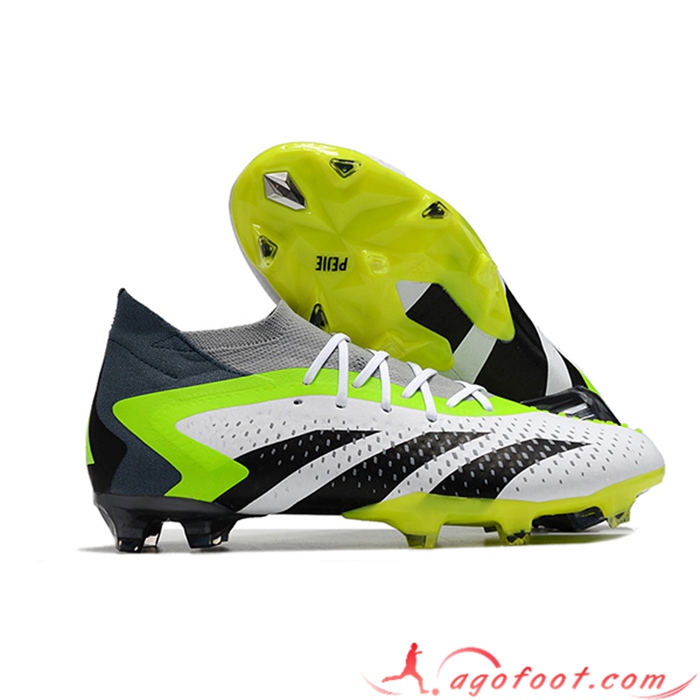Adidas Chaussures de Foot PREDATOR ACCURACY.1 FG BOOTS Noir/Blanc
