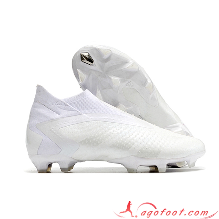 Adidas Chaussures de Foot PREDATOR ACCURACY+ FG BOOTS Blanc