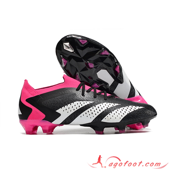 Adidas Chaussures de Foot PREDATOR ACCURACY PAUL POGBA.1 FG Noir/Blanc