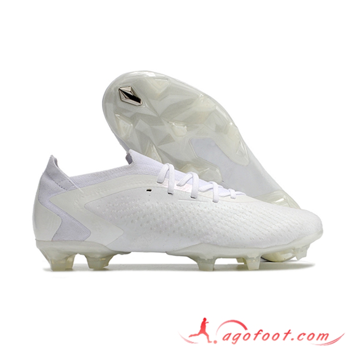 Adidas Chaussures de Foot PREDATOR ACCURACY PAUL POGBA.1 FG Blanc