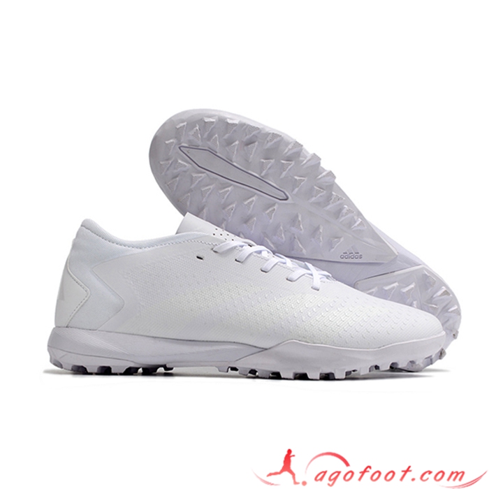 Adidas Chaussures de Foot PREDATOR ACCURACY.3 LO39-45W TF Blanc