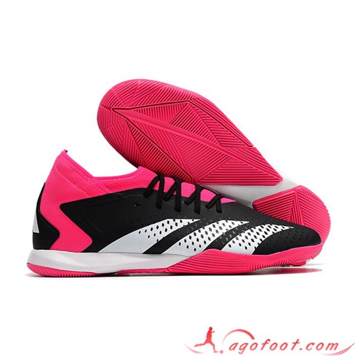 Adidas Chaussures de Foot PREDATOR ACCURACY.3 IC Noir/Blanc