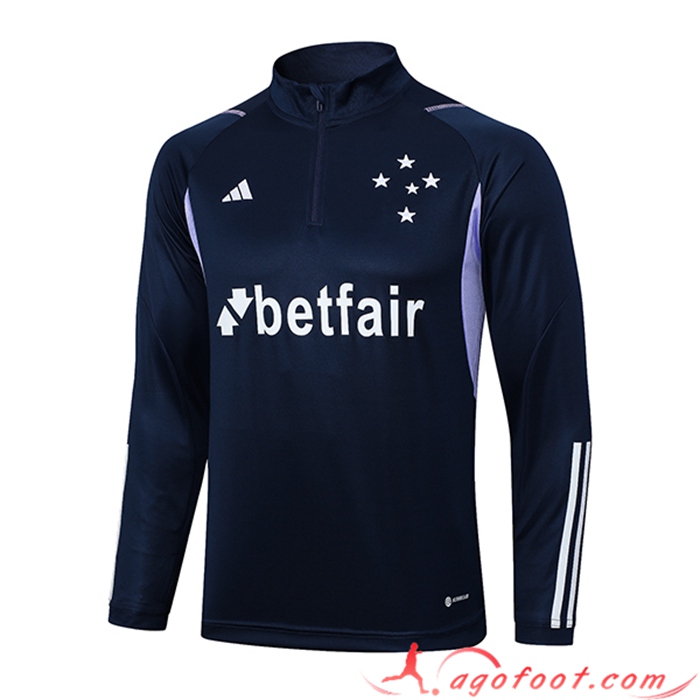 Sweatshirt Training Cruzeiro EC Bleu Marine 2023/2024