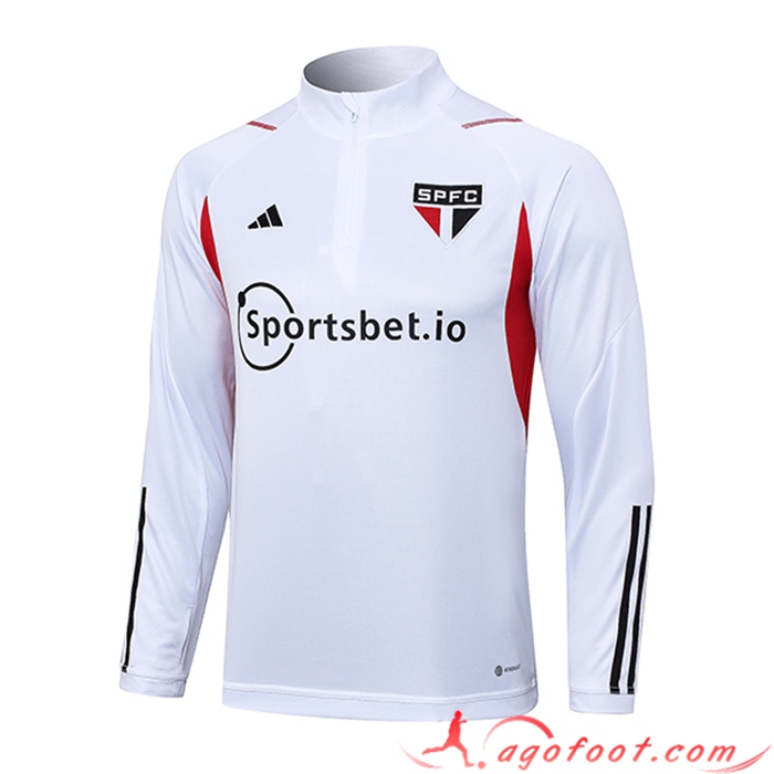 Sweatshirt Training Sao Paulo FC Blanc 2023/2024