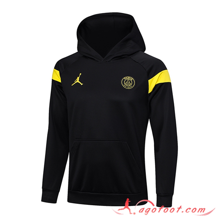 Sweatshirt Training Capuche Jordan PSG Noir 2023/2024 -03