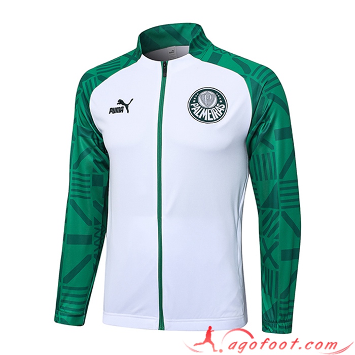 Veste Foot Palmeiras Blanc/Vert 2023/2024