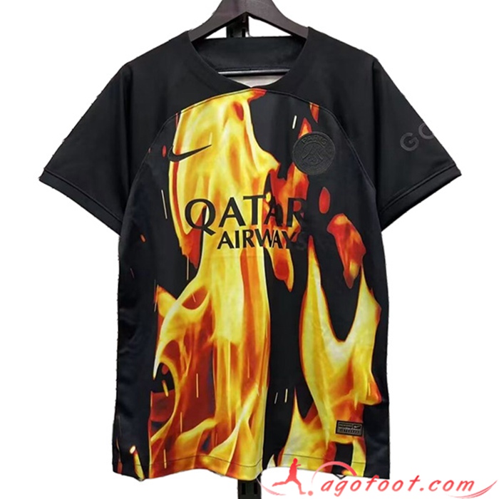 Maillot de Foot PSG Noir/Jaune Special Edition 2023/2024