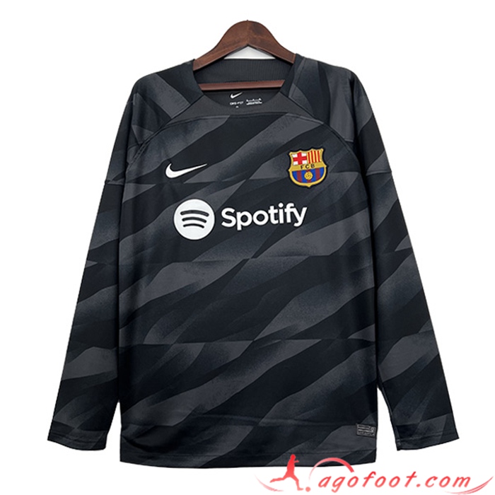 Maillot de Foot FC Barcelone Gardien de But Manche Longue 2023/2024