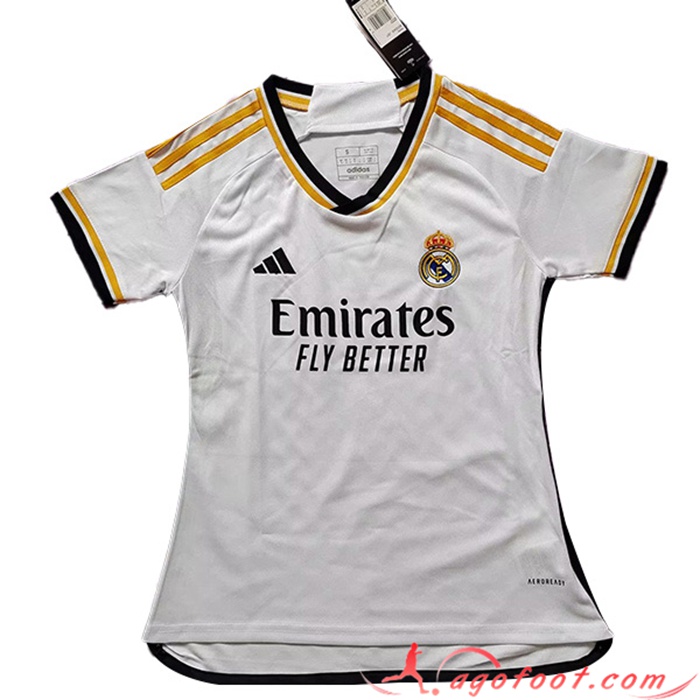 Maillot de Foot Real Madrid Femme Domicile 2023/2024