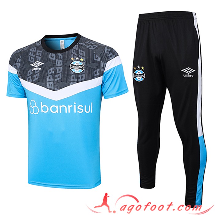 Ensemble Training T-Shirts + Pantalon Gremio Bleu Clair 2023/2024