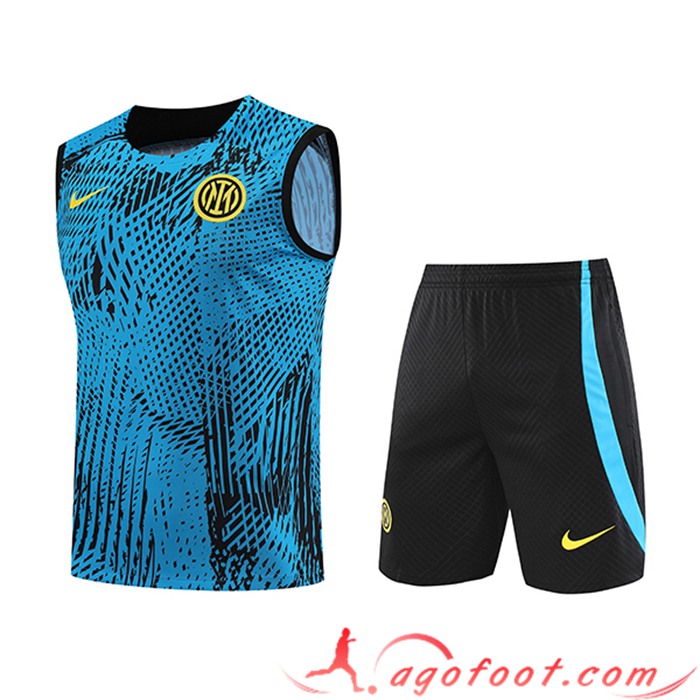 Ensemble Training Debardeur + Shorts Inter Milan Bleu 2023/2024