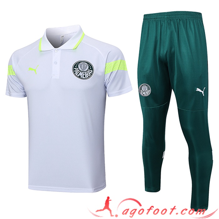 Ensemble Polo Foot Palmeiras Gris 2023/2024 -02