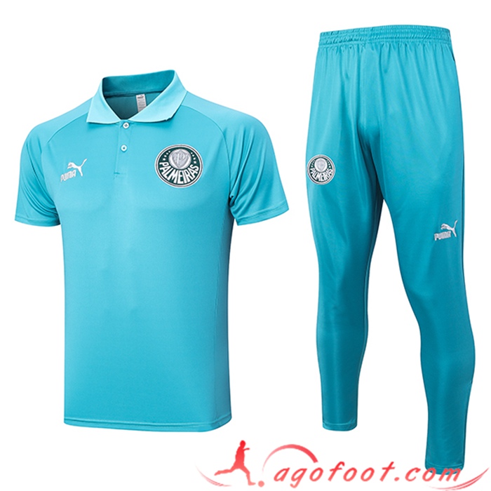 Ensemble Polo Foot Palmeiras Vert 2023/2024 -03