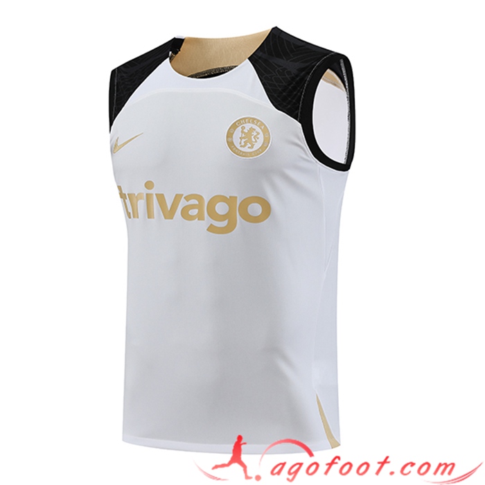 Training Debardeur FC Chelsea Blanc 2023/2024 -02