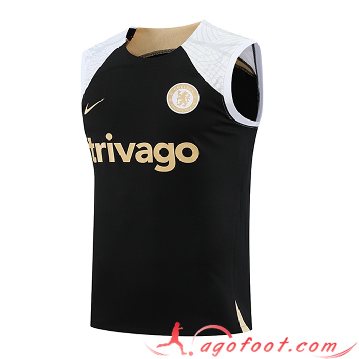 Training Debardeur FC Chelsea Noir 2023/2024