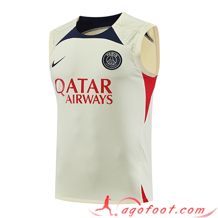 Training Debardeur PSG Jaune 2023/2024 -02