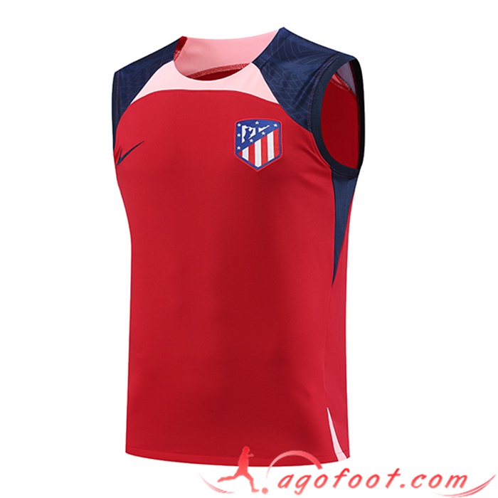 Training Debardeur Atletico Madrid Rouge 2023/2024 -02