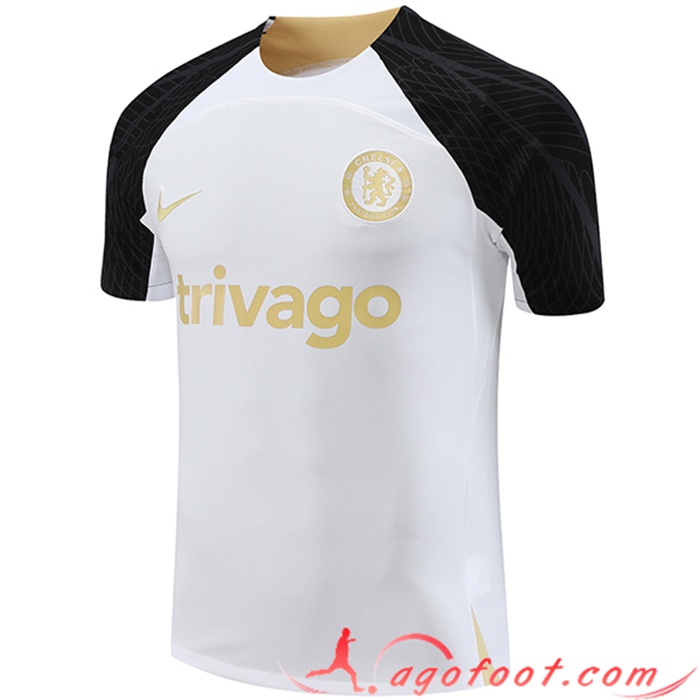 Training T-Shirts FC Chelsea Blanc 2023/2024 -02