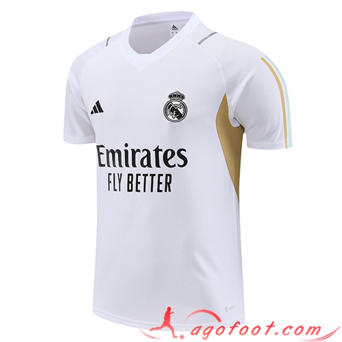 Training T-Shirts Real Madrid Blanc 2023/2024 -02