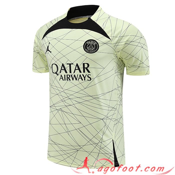 Training T-Shirts PSG Jaune 2023/2024 -03