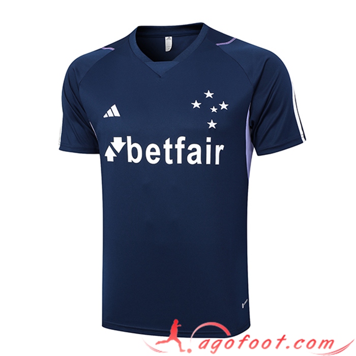 Training T-Shirts Cruzeiro Bleu Marine 2023/2024
