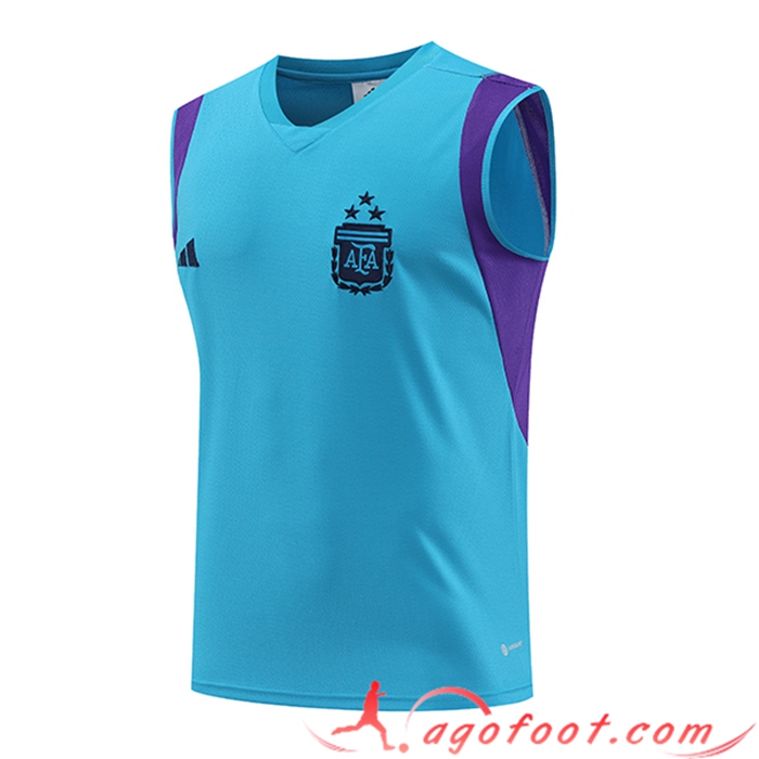 Training Debardeur Argentin Bleu Clair 2023/2024 -02