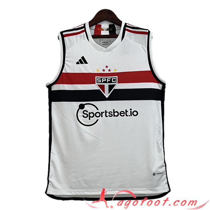 Training Debardeur Sao Paulo FC Blanc 2023/2024
