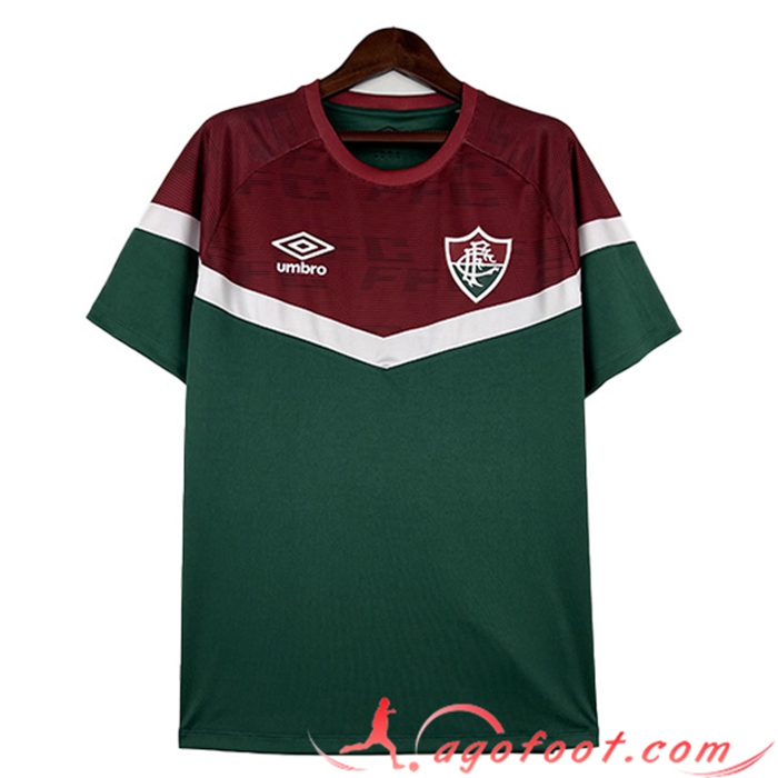 Training T-Shirts Fluminense Rouge/Vert 2023/2024