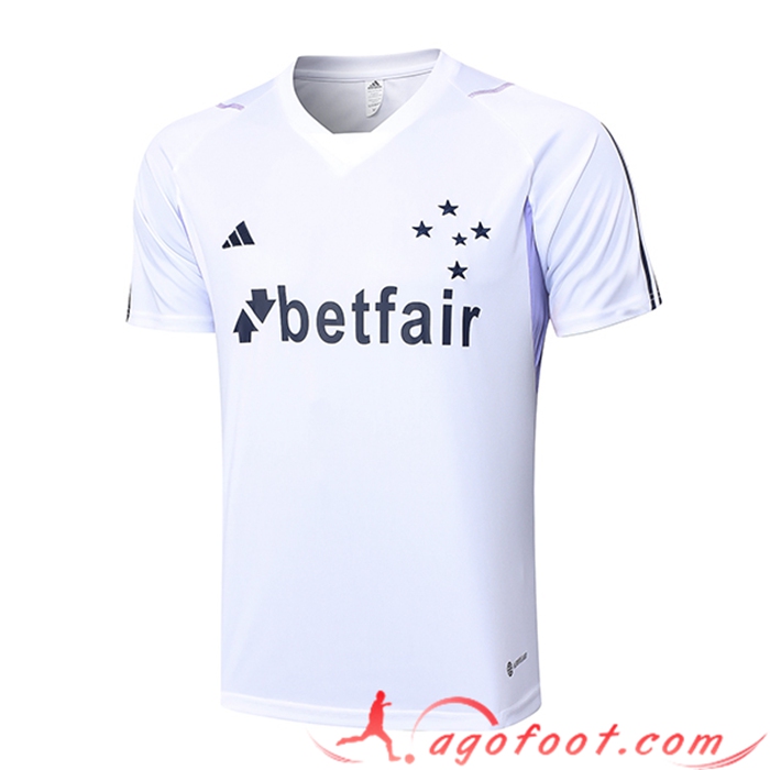Training T-Shirts Cruzeiro Blanc 2023/2024