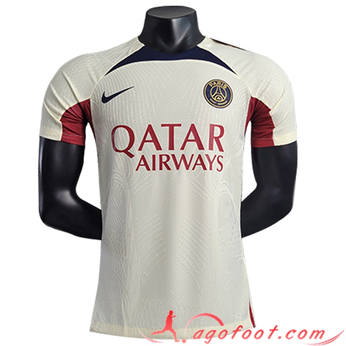 Training T-Shirts PSG Jaune 2023/2024 -04