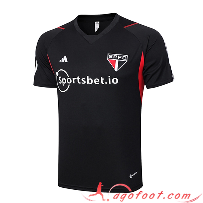 Training T-Shirts Sao Paulo FC Noir 2023/2024 -02