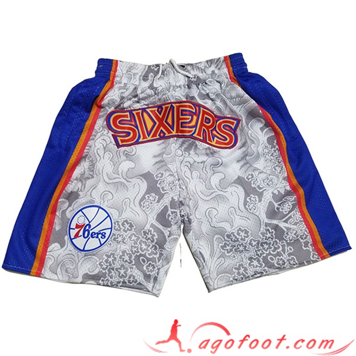 Shorts NBA Philadelphia 76ers Noir