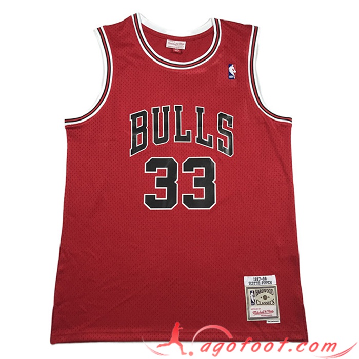Maillot Chicago Bulls (PIPPEN #33) 2023/24 Rouge