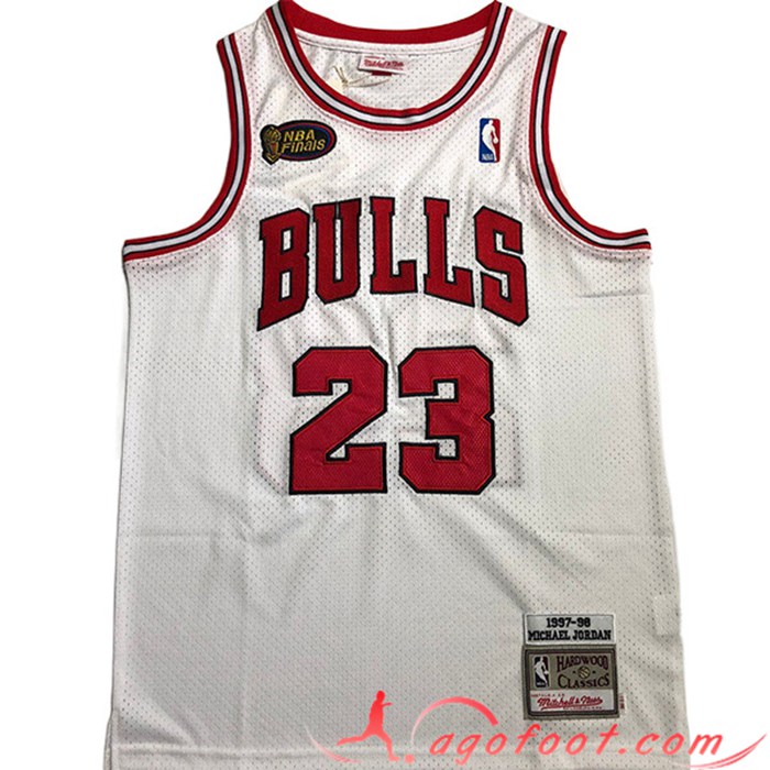Maillot Chicago Bulls (JORDAN #23) 2023/24 Blanc