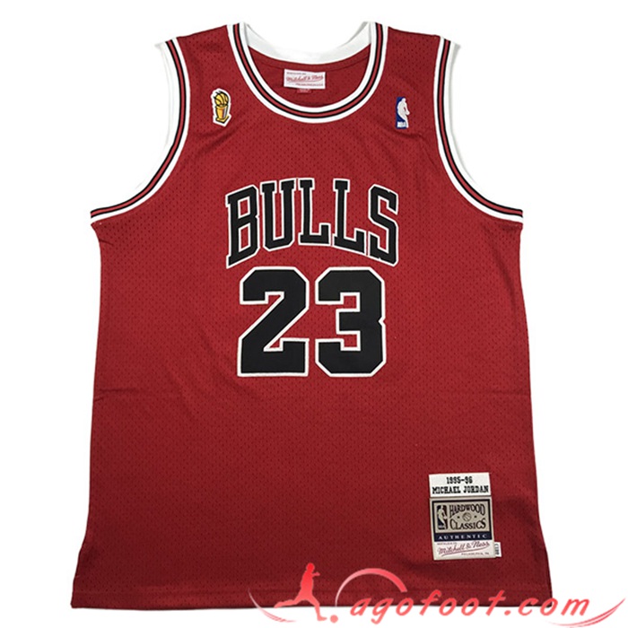 Maillot Chicago Bulls (JORDAN #23) 2023/24 Rouge -04
