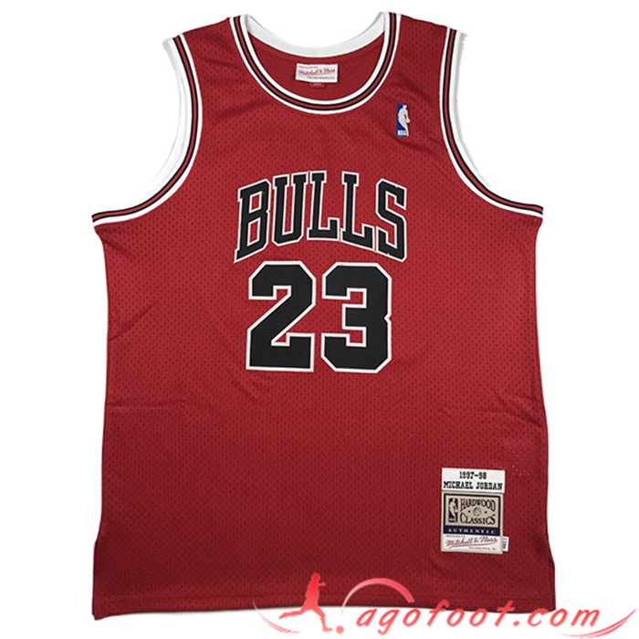 Maillot Chicago Bulls (JORDAN #23) 2023/24 Rouge -02