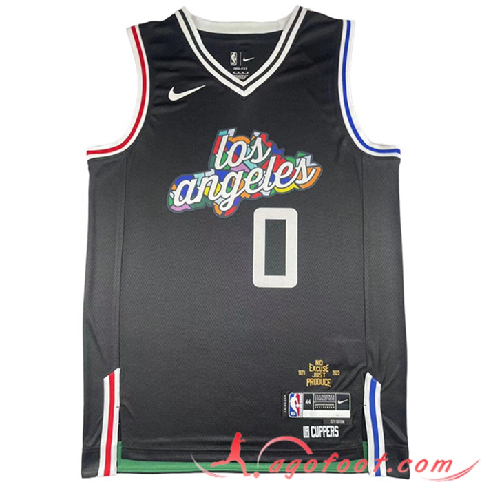 Maillot Los Angeles Clippers (WESTBROOK #0) 2023/24 Noir