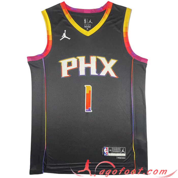 Maillot Phoenix Suns (BOOKER #1) 2023/24 Noir