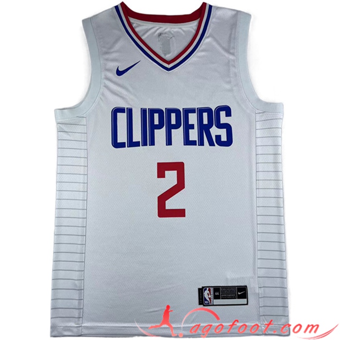 Maillot Los Angeles Clippers (LEONARO #2) 2023/24 Blanc