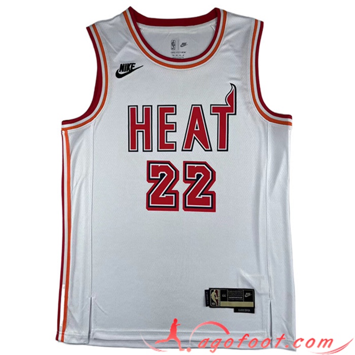 Maillot Miami Heat (BUTLER #22) 2023/24 Blanc