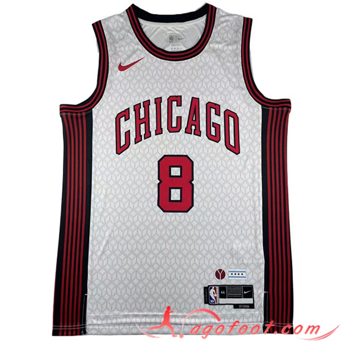 Maillot Chicago Bulls (LAVINE #14) 2023/24 Blanc