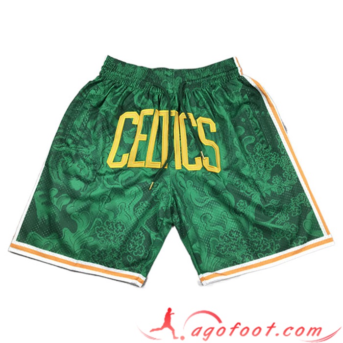 Shorts NBA Boston Celtics Vert -02