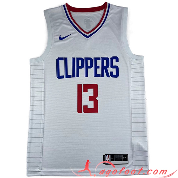 Maillot Los Angeles Clippers (GEORGE #13) 2023/24 Blanc