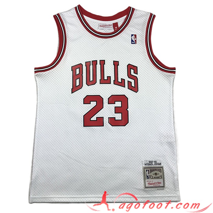 Maillot Chicago Bulls (JORDAN #23) 2023/24 Blanc -02