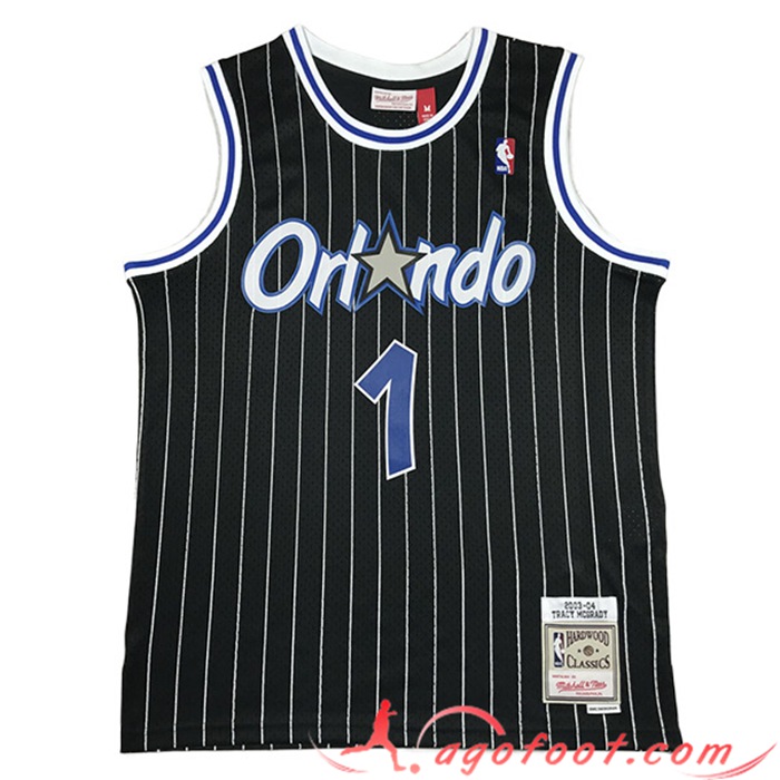 Maillot Orlando Magic (McGRADY #1) 2023/24 Noir