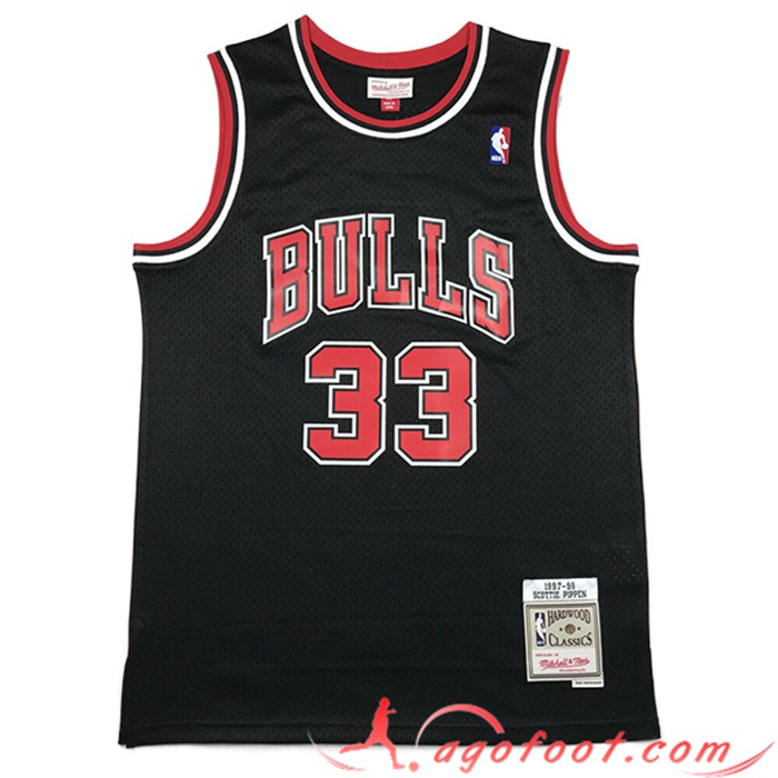 Maillot Chicago Bulls (PIPPEN #33) 2023/24 Noir