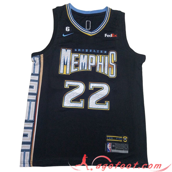 Maillot Memphis Grizzlies (BANE #22) 2023/24 Noir -02