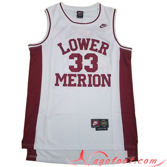 Maillot Los Angeles Lakers(BRYANT #33) 2023/24 Blanc