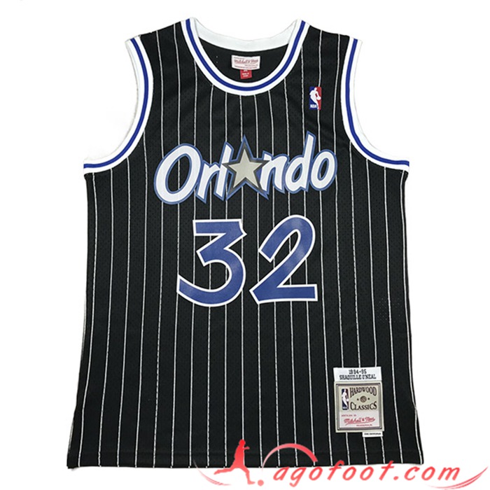 Maillot Orlando Magic (O'NEAL #32) 2023/24 Noir